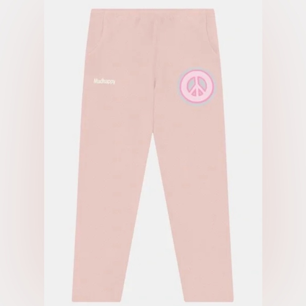 Madhappy Pink Peace Sign Track Pants